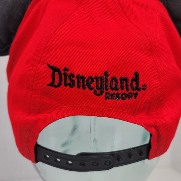 Disney Parks Minnie Mouse Bow Ears Polka Dot Snapback Baseball Cap Youth - Picture 4 of 16